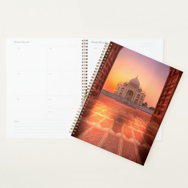 Denkmäler | Taj Mahal, Indien bei Sunset Planer (Anzeige)