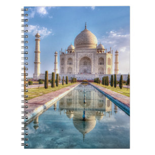 Denkmäler Taj Mahal Sunrise Notizblock