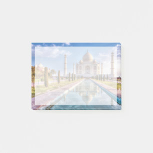 Denkmäler   Taj Mahal Sunrise Post-it Klebezettel