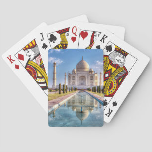 Denkmäler   Taj Mahal Sunrise Spielkarten