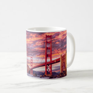 Denkmäler The Golden Gate San Francisco, CA Kaffeetasse