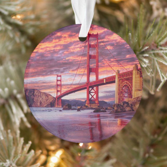Denkmäler | The Golden Gate San Francisco, CA Ornament (Baum)