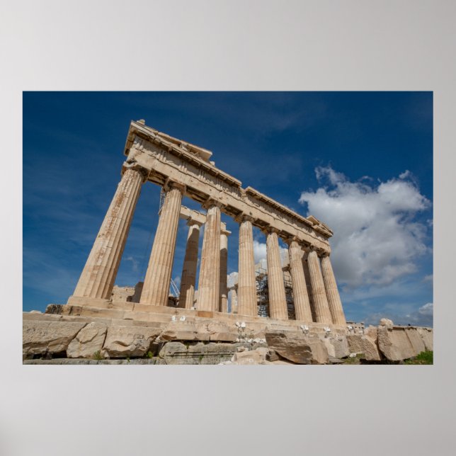 Denkmäler | The Parthenon, Griechenland Poster (Vorne)
