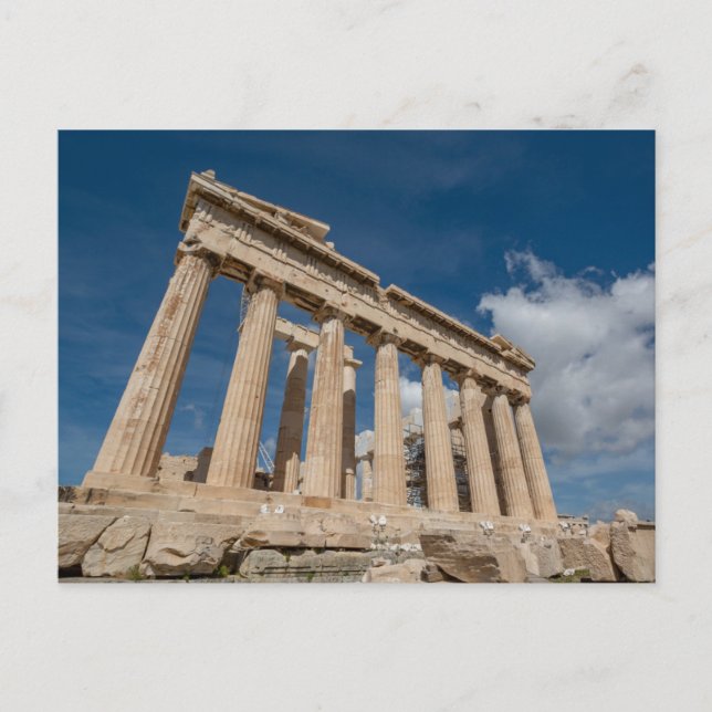 Denkmäler | The Parthenon, Griechenland Postkarte (Vorderseite)