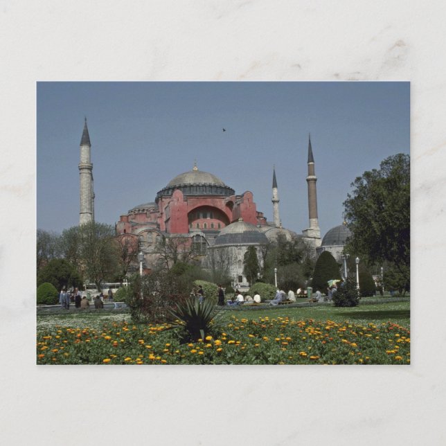 Denkmäler von Istanbul Postkarte (Vorderseite)