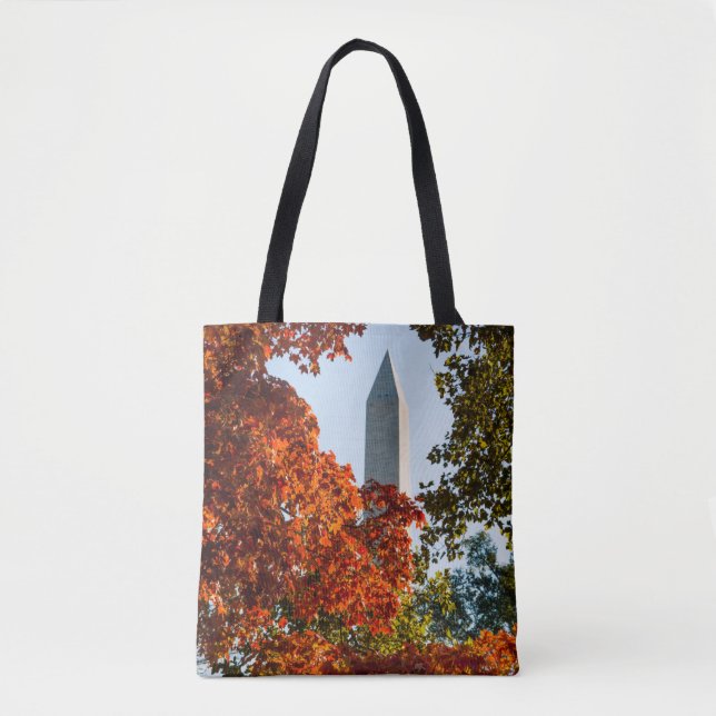 Denkmäler | Washington-Denkmal im Herbst (Vorderseite)