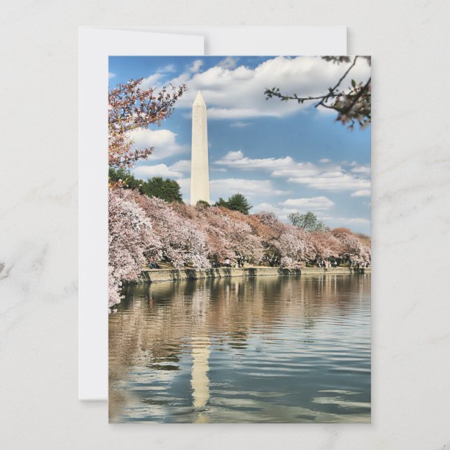 Denkmäler | Washington Memorial Dankeskarte (Vorderseite)