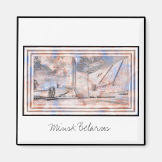 Denkmalmuseum des Zweiten Weltkriegs Minsk Weißrus Magnet