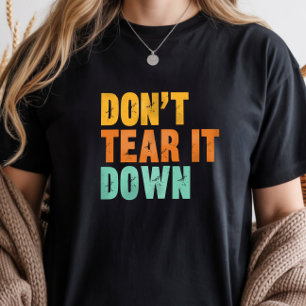 Denkmalschutz, Liebhaber alter Gebäude Tri-Blend Shirt