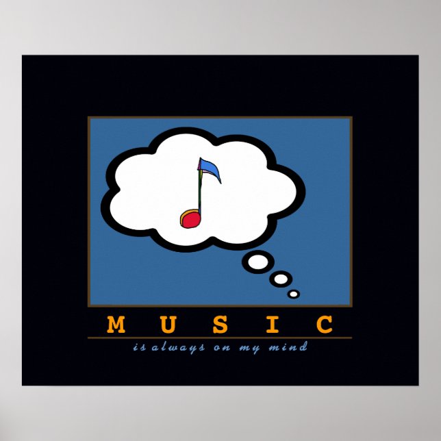 Denkmusik Poster (Vorne)