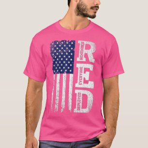 Denkt an Jeden Veteranen Einsatz RED Freitag 1 (3 T-Shirt