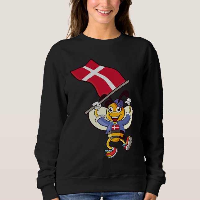 Denmark Bee Sweatshirt (Vorderseite)