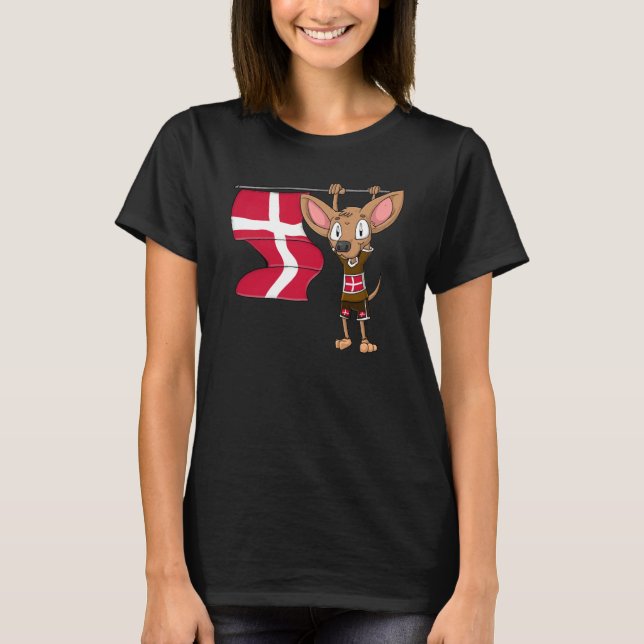 Denmark Chihuahua T-Shirt (Vorderseite)