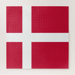 Denmark Flag Puzzle
