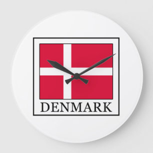 Denmark Große Wanduhr