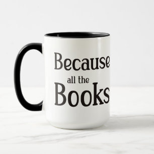 Denn alle Bücher Tasse