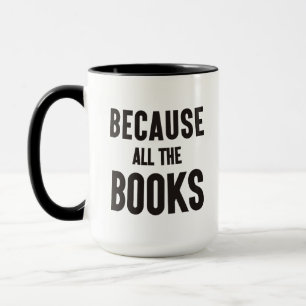 Denn alle Bücher Tasse