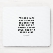 Denn Gott hat uns nicht gegeben | 2 Timothy 1:7