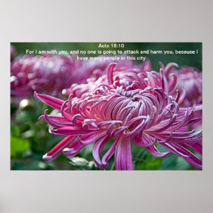 Denn ich bin bei Ihnen Poster