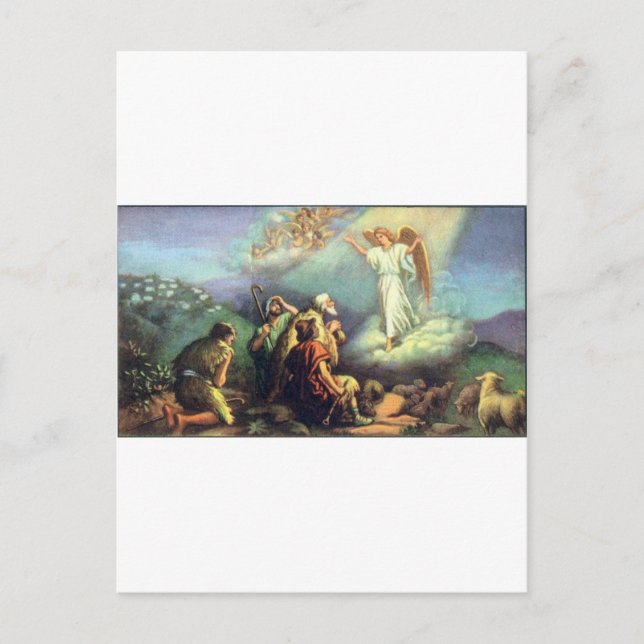 Denn Uns ist ein Kind Geboren! Postkarte (Vorderseite)