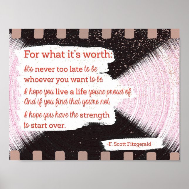 Denn was es wert ist poster (Vorne)