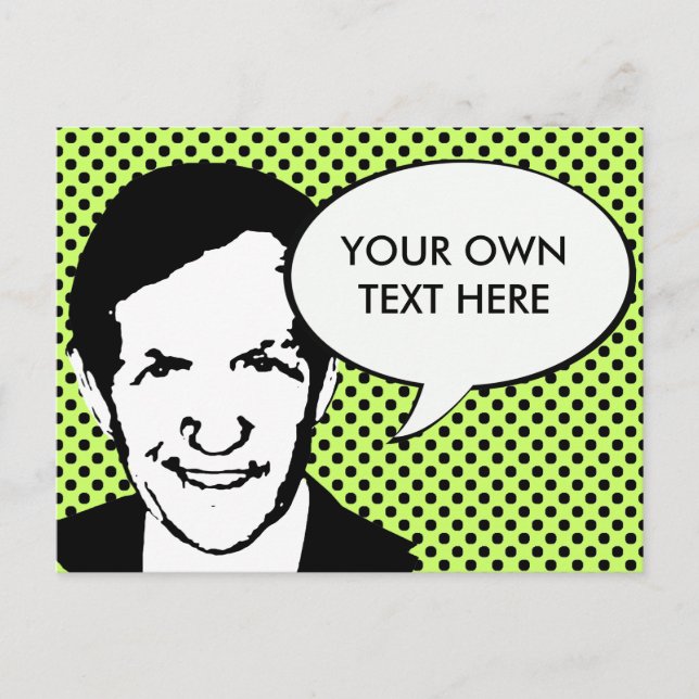 Dennis Kucinich Postkarte (Vorderseite)