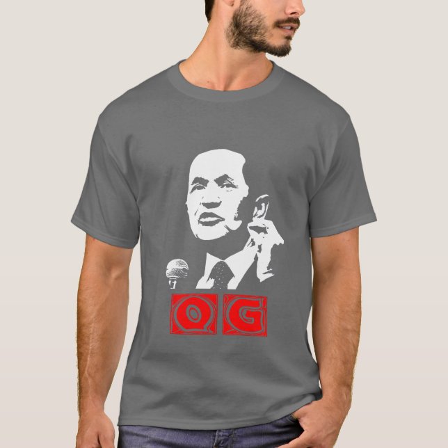 Dennis Kucinich:  Ursprüngliches Gangsta T-Shirt (Vorderseite)