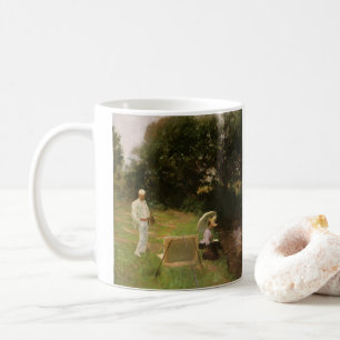 Dennis Miller Bunker: Malend in Calcot von Sargent Kaffeetasse
