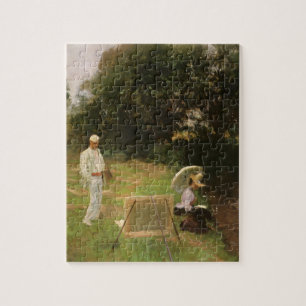 Dennis Miller Bunker Painting in Calcot von Sargen Puzzle