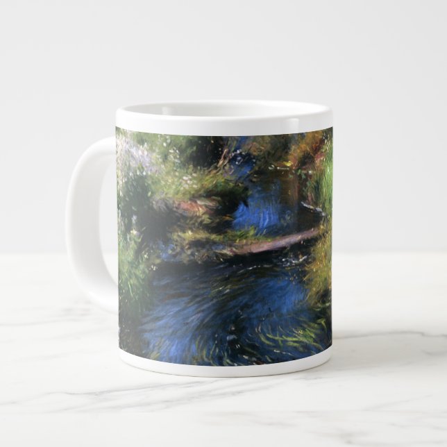 Dennis Miller Bunker's Wild Asters Jumbo-Tasse (Vorderseite Links)