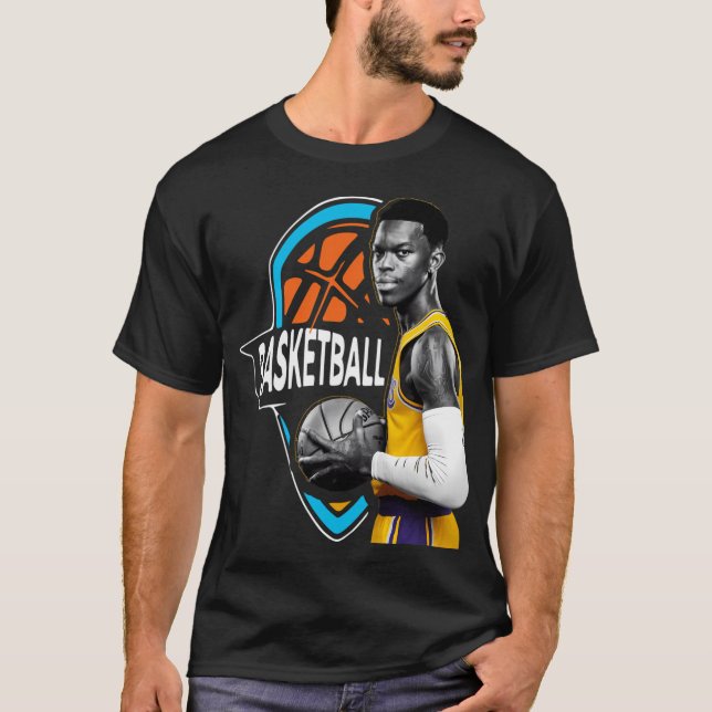 Dennis Schroder Los Angeles Laker T-Shirt (Vorderseite)