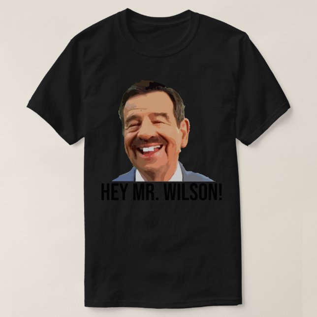 Dennis the Menace -  Hey Mr. Wilson! Sticker T-Shirt (Design vorne)
