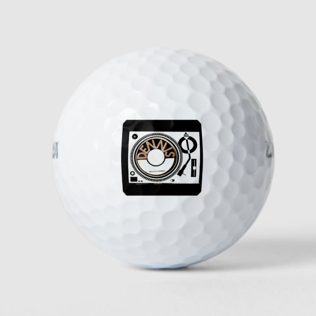 DENNIS-TURNTABLE GOLFBALL (Vorderseite)