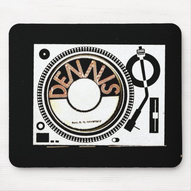 DENNIS-TURNTABLE MOUSEPAD (Vorne)