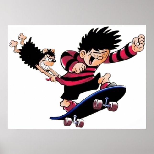 Dennis und Gnasher Poster (Vorne)