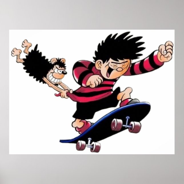 Dennis und Gnasher Poster (Vorne)