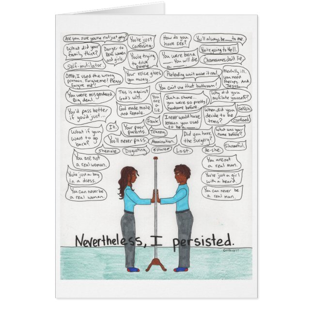 Dennoch bestand ich fort (Vorne)