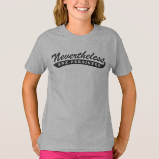 Dennoch bestand sie fort. Raglan-T-Shirt T-Shirt