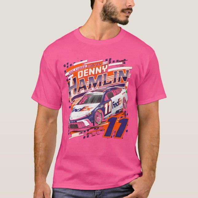 Denny Hamlin Black Draft T-Shirt (Vorderseite)