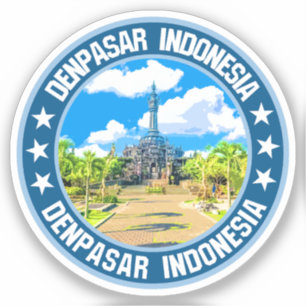 Denpasar Aufkleber