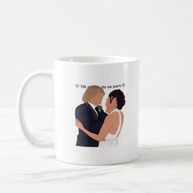 Densi - Bis zum Tod tun uns Teil Parody Edition Kaffeetasse (Links)
