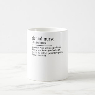 Dental Assistant Dentist Definition ZFA Dentist Kaffeetasse