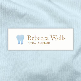 Dental Assistant Dentist Tooth Logo Namenschild