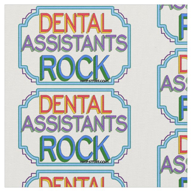 Dental Assistants Rock Stoff (Nahaufnahme)