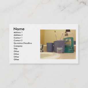 Dental Business Card Visitenkarte