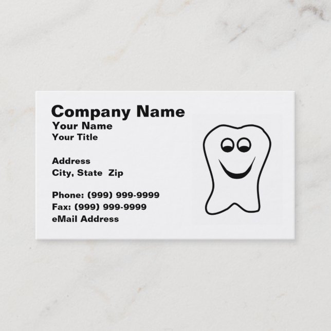 Dental Business Card Visitenkarte (Vorderseite)