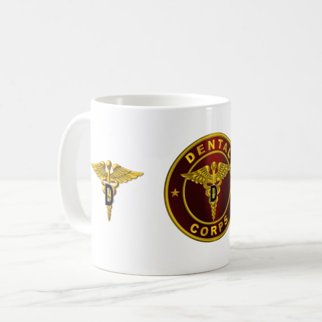 Dental Corps  Kaffeetasse (Vorderseite Links)