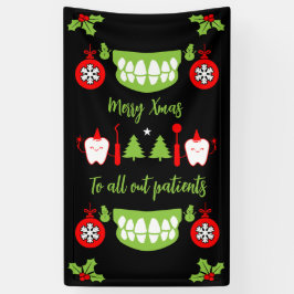 Dental Doctor Xmas Banner