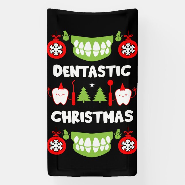 Dental Doctor Xmas Banner (Vertikal)