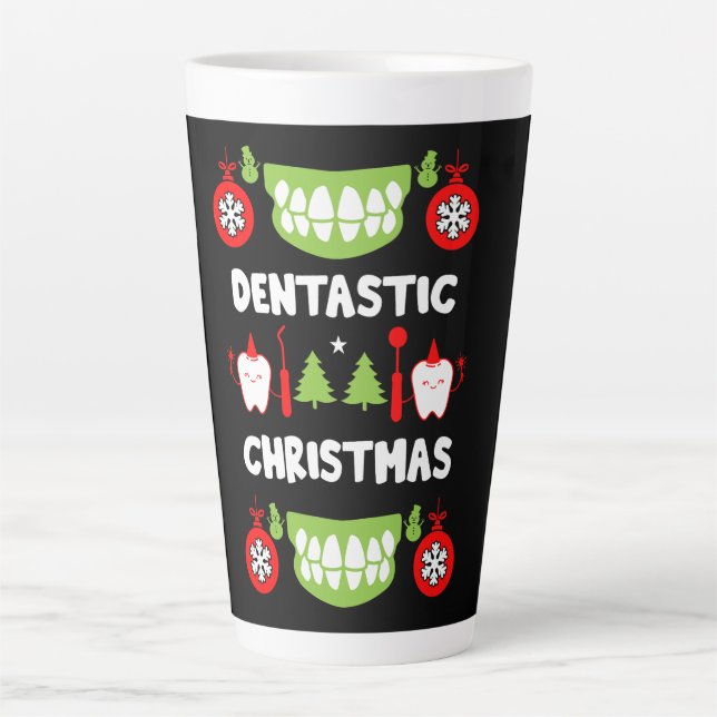 Dental Doctor Xmas Milchtasse (Vorderseite)